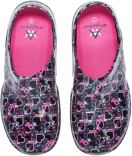 Anywear Journey Men and Women Shoes Injected Molded EVA Slip-On Garden Shoes, Chef Shoes