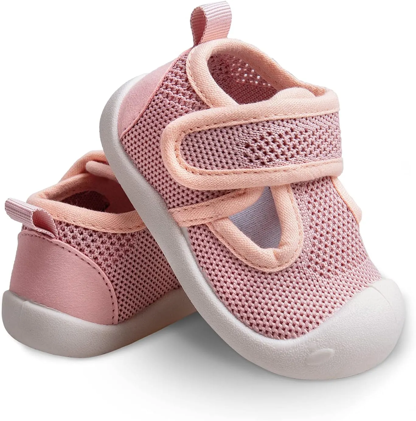 Baby First Walking Shoes 1-5 Years Old Lightweight Non-Slip Breathable and Comfortable, Suitable for Boys and Girls Infant Shoes Outdoor Running Sports Sneakers