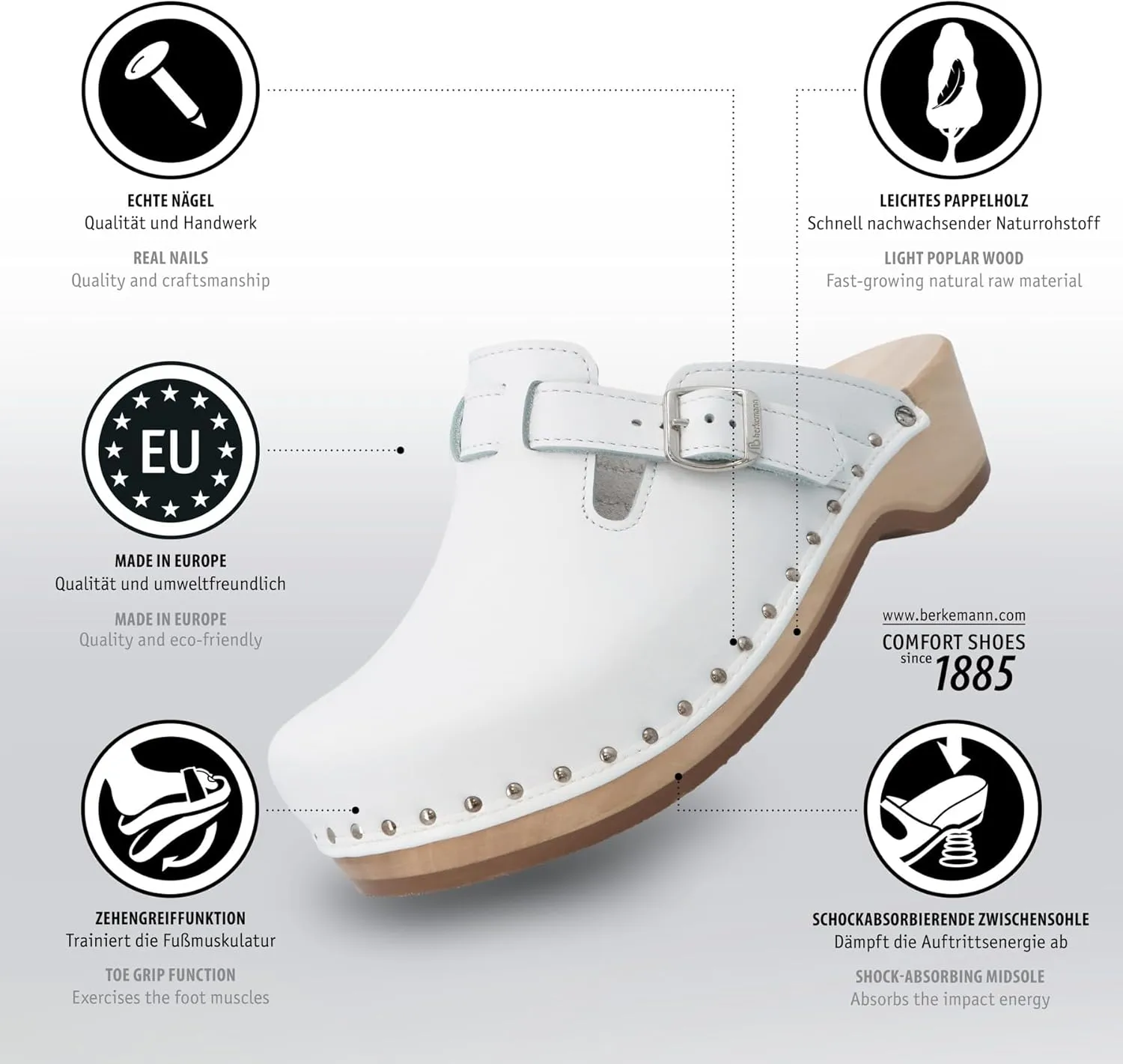 Berkemann Men's Clogs