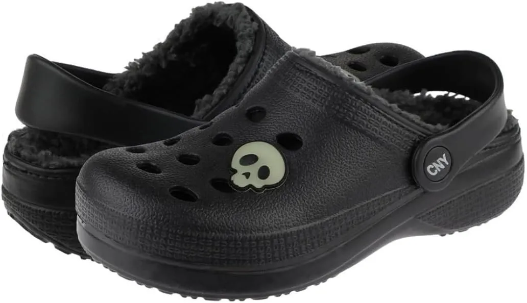 Capelli New York Boys Injected Eva Clog with Faux Berber Lining
