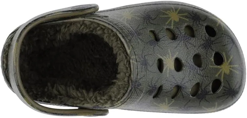 Capelli New York Boys Injected Eva Clog with Faux Berber Lining