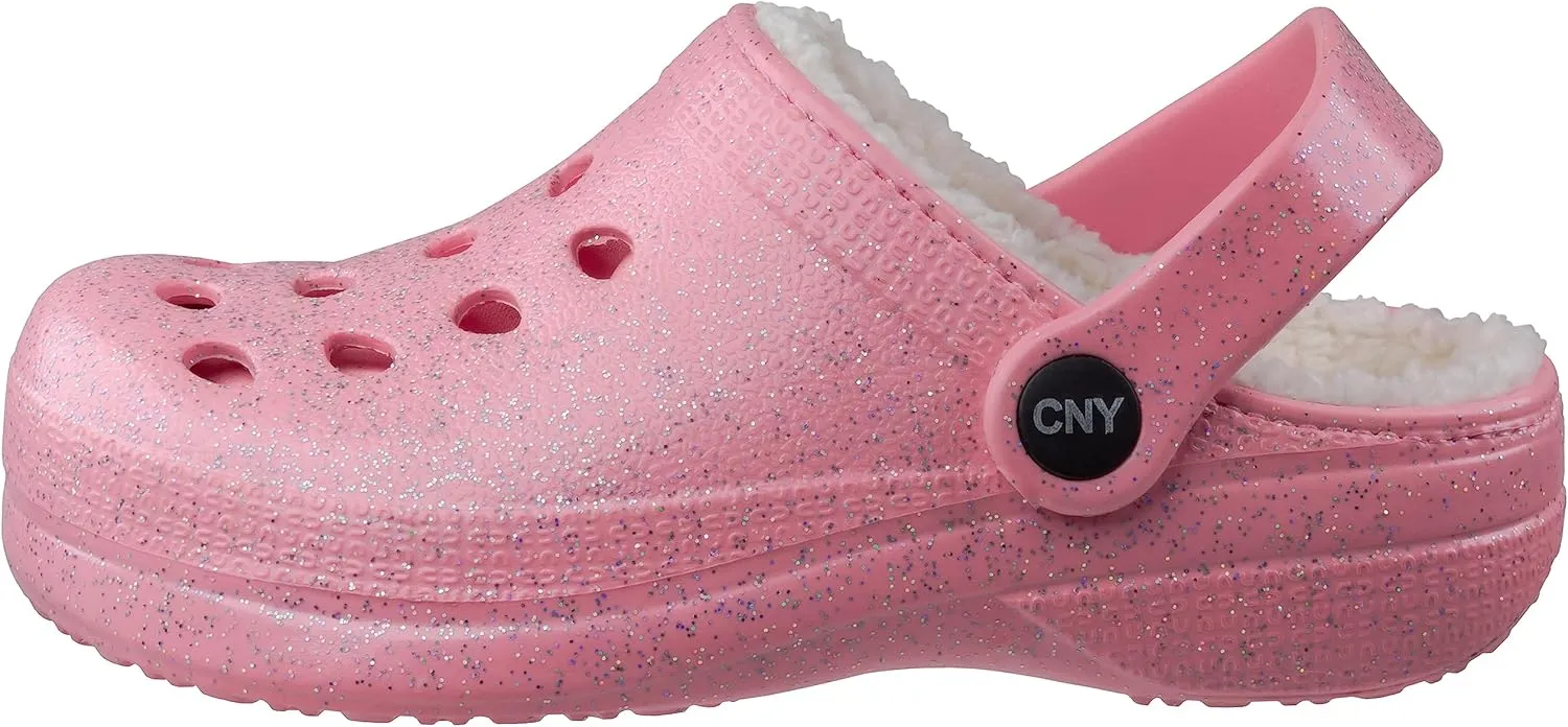 Capelli New York Girls Injected Eva Clog with Faux Berber Lining