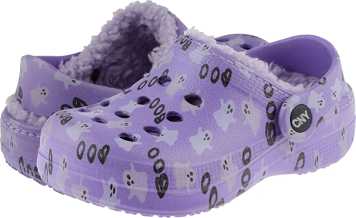 Capelli New York Girls Injected Eva Clog with Faux Berber Lining