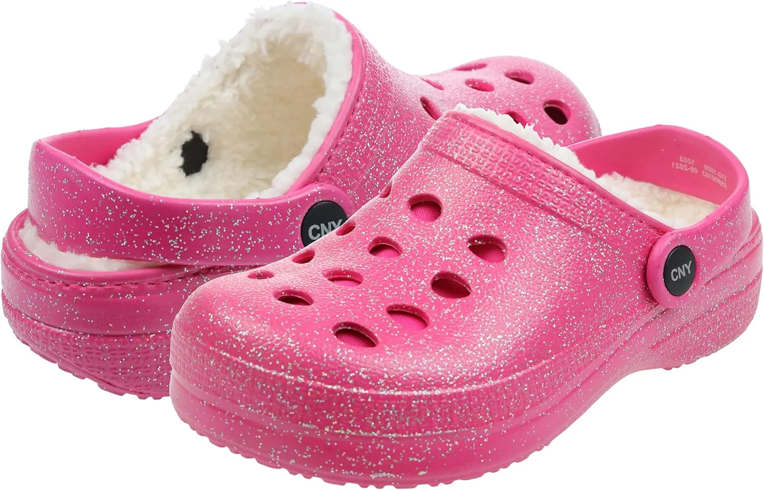 Capelli New York Girls Injected Eva Clog with Faux Berber Lining