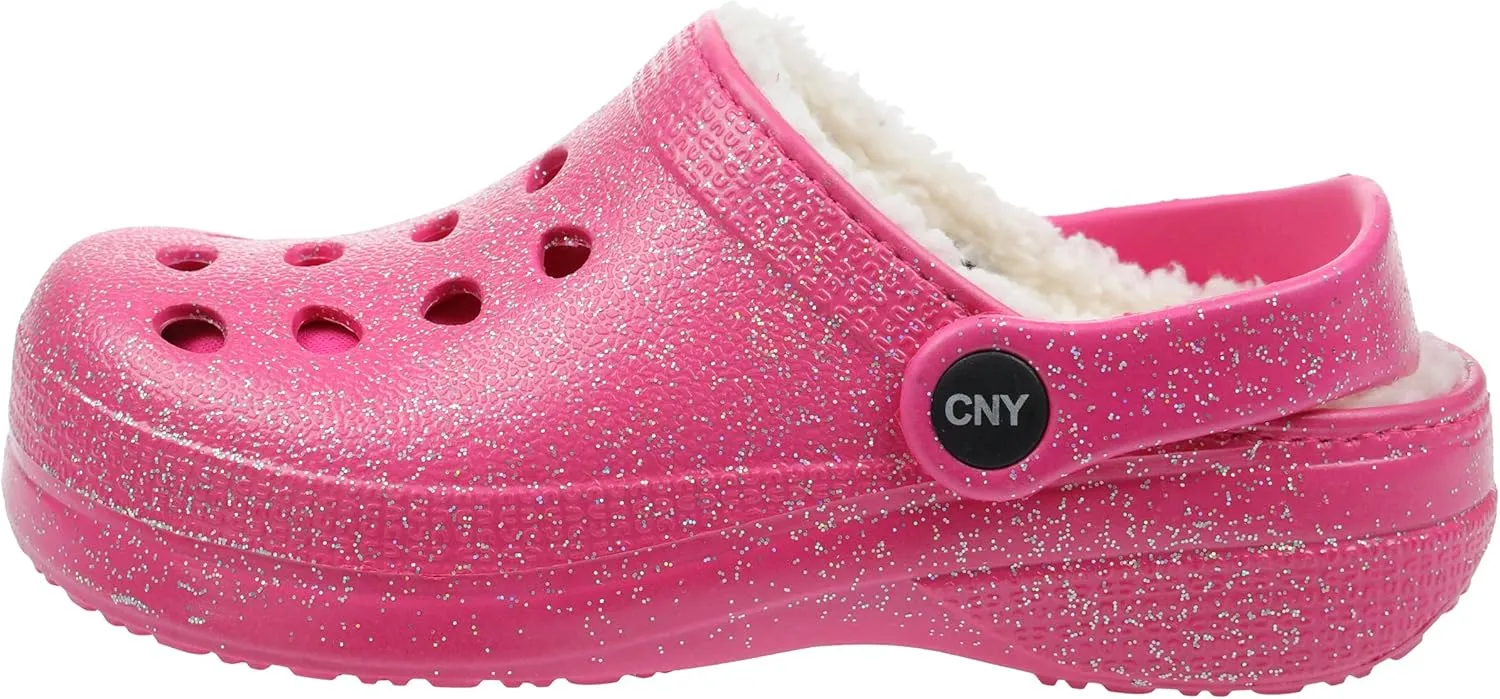 Capelli New York Girls Injected Eva Clog with Faux Berber Lining