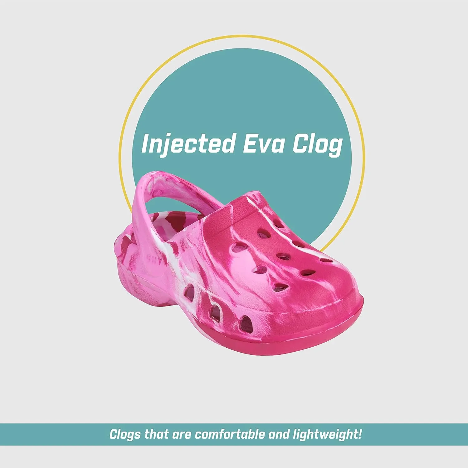 Capelli New York Infant Injected EVA Clog with Backstrap