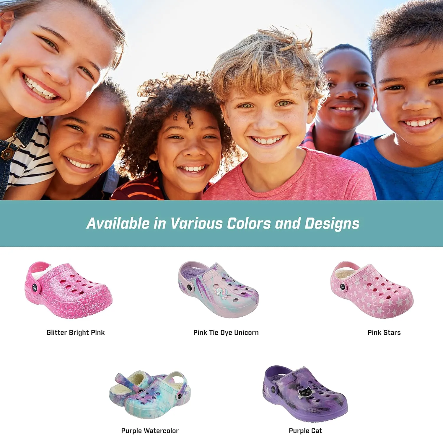 Capelli New York Infant Injected EVA Clog with Backstrap