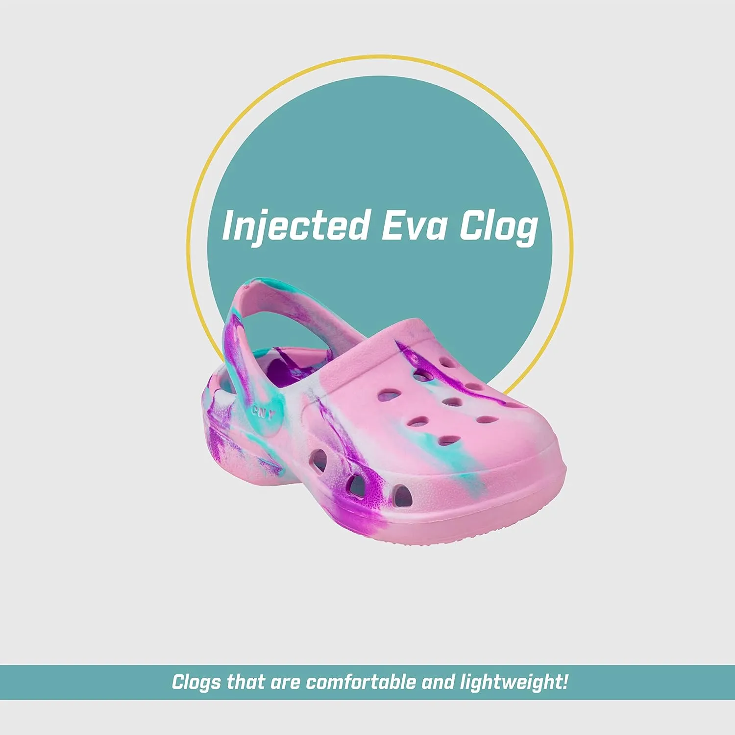 Capelli New York Infant Injected EVA Clog with Backstrap