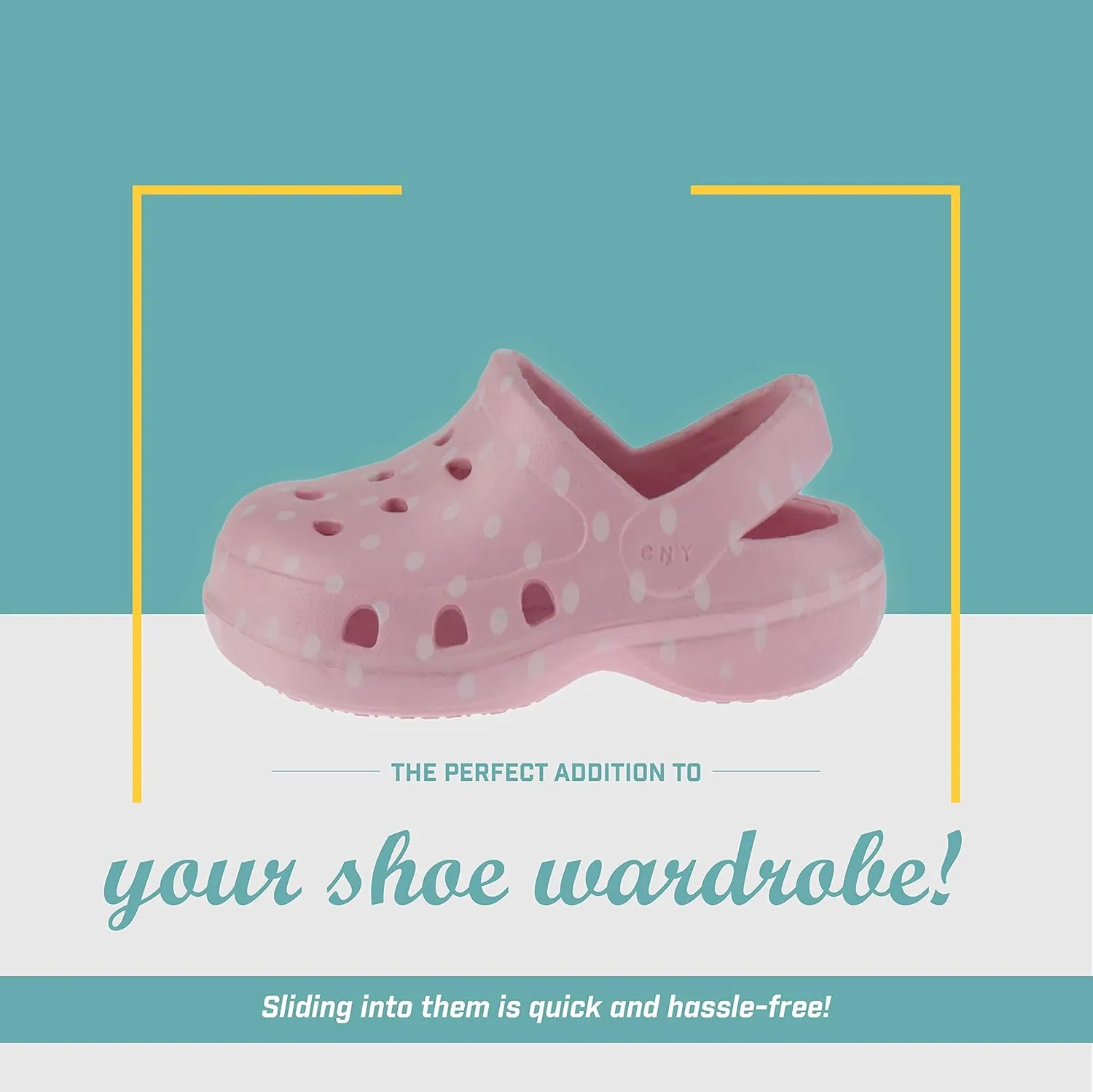 Capelli New York Infant Injected EVA Clog with Backstrap