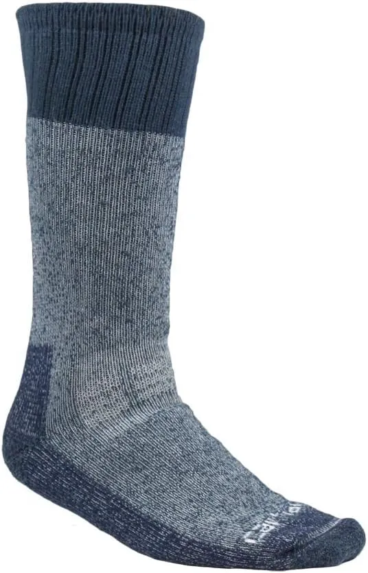 Carhartt Men's XL (US Extremes Cold Weather Boot Socks, Navy, Shoe: 11-15