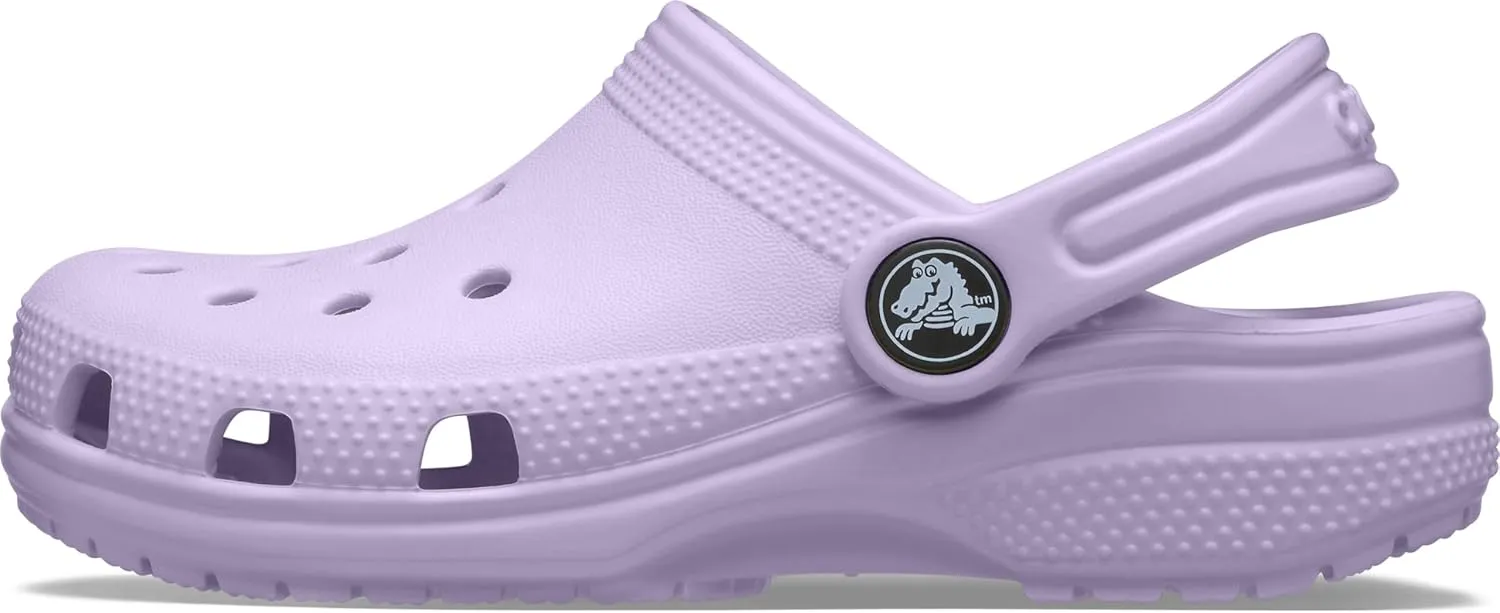 Crocs Kids Classic Clog (Little Kid/Big Kid) - Clogs for Kids - Synthetic Lining - Circulation Nubs