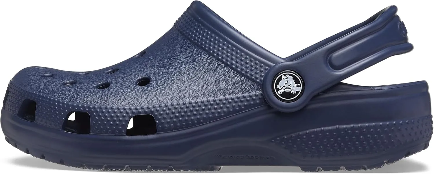 Crocs Kids Classic Clog (Little Kid/Big Kid) - Clogs for Kids - Synthetic Lining - Circulation Nubs