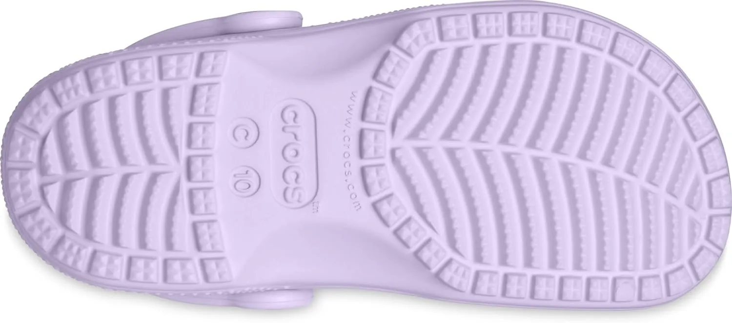 Crocs Kids Classic Clog (Little Kid/Big Kid) - Clogs for Kids - Synthetic Lining - Circulation Nubs