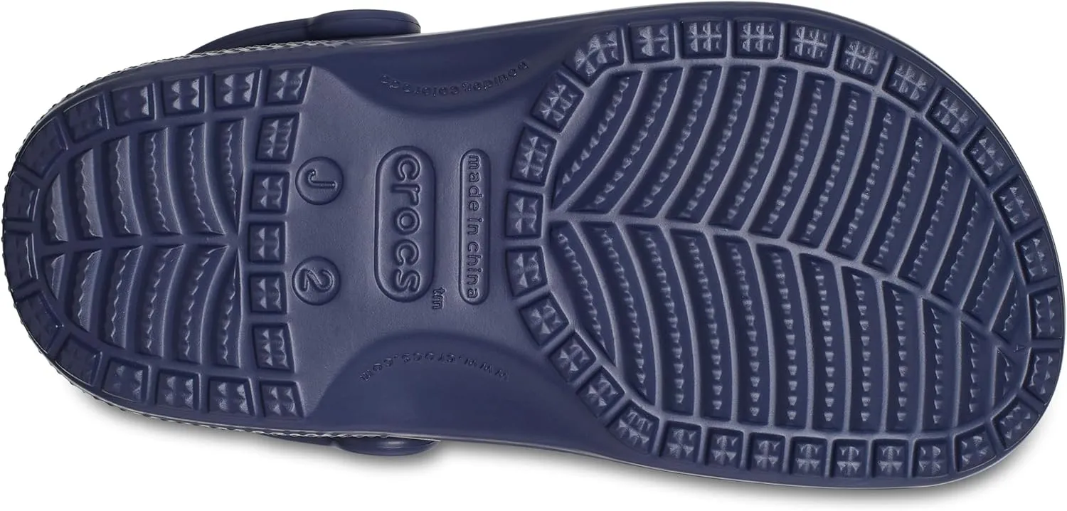 Crocs Kids Classic Clog (Little Kid/Big Kid) - Clogs for Kids - Synthetic Lining - Circulation Nubs
