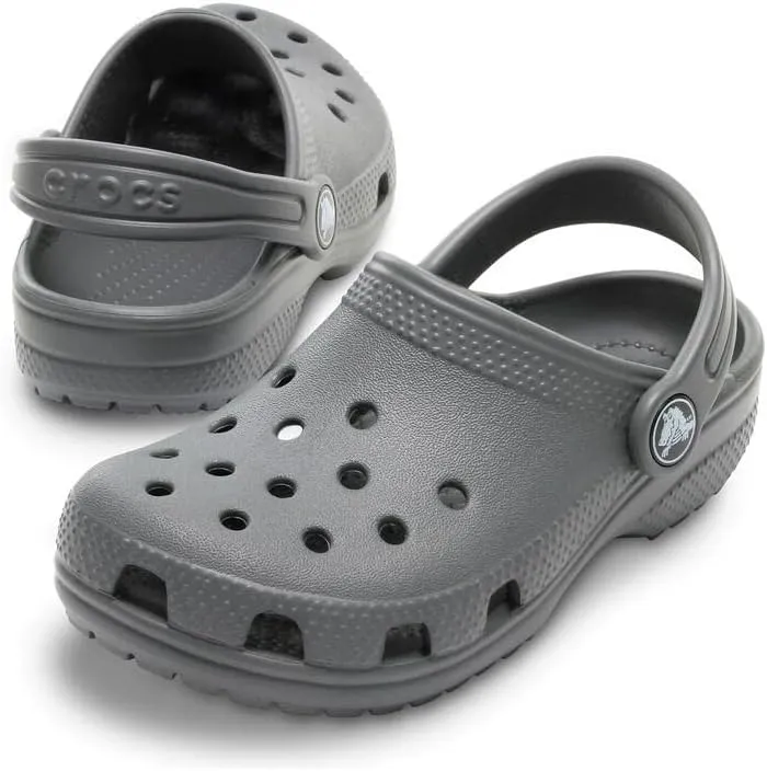 Crocs Kids Classic Clog (Little Kid/Big Kid) - Clogs for Kids - Synthetic Lining - Circulation Nubs