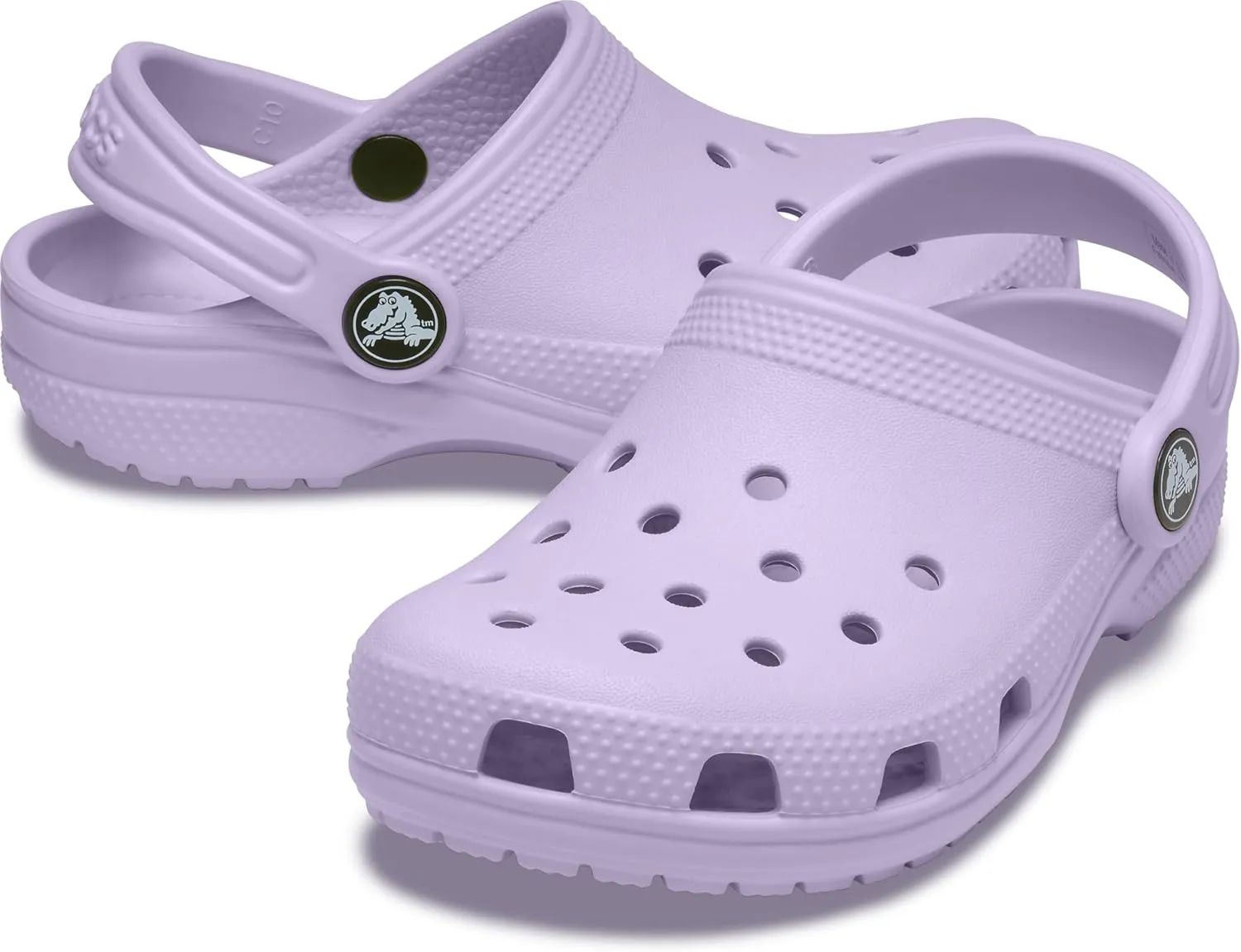 Crocs Kids Classic Clog (Little Kid/Big Kid) - Clogs for Kids - Synthetic Lining - Circulation Nubs