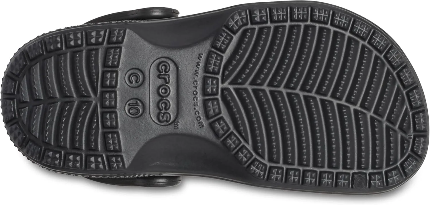 Crocs Kids Classic Clog (Little Kid/Big Kid) - Clogs for Kids - Synthetic Lining - Circulation Nubs