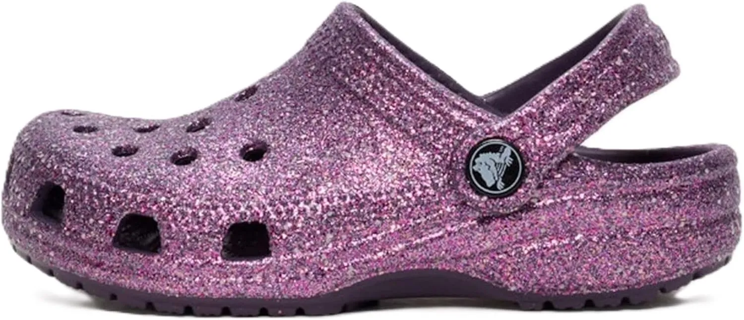 Crocs Kids' Classic Glitter Clog