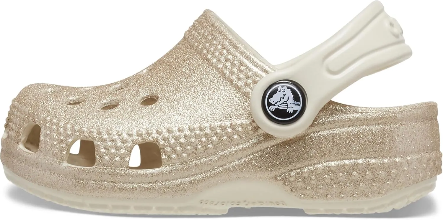 Crocs Kids' Classic Glitter Clog