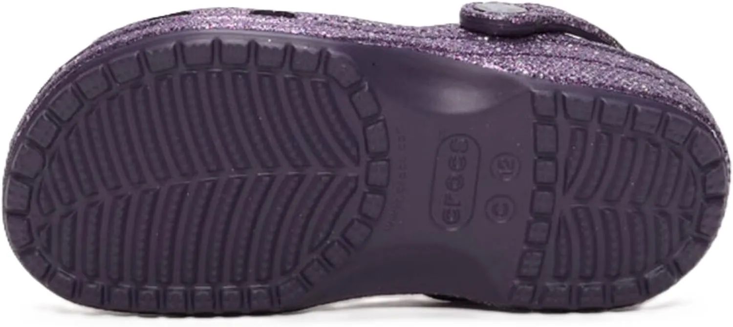 Crocs Kids' Classic Glitter Clog