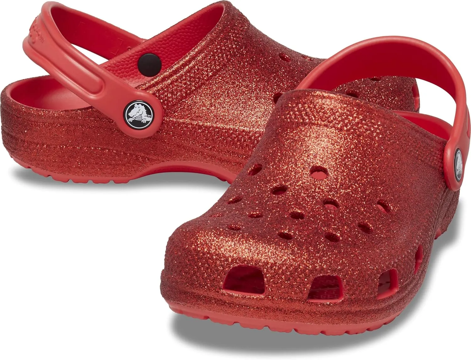 Crocs Kids' Classic Glitter Clog