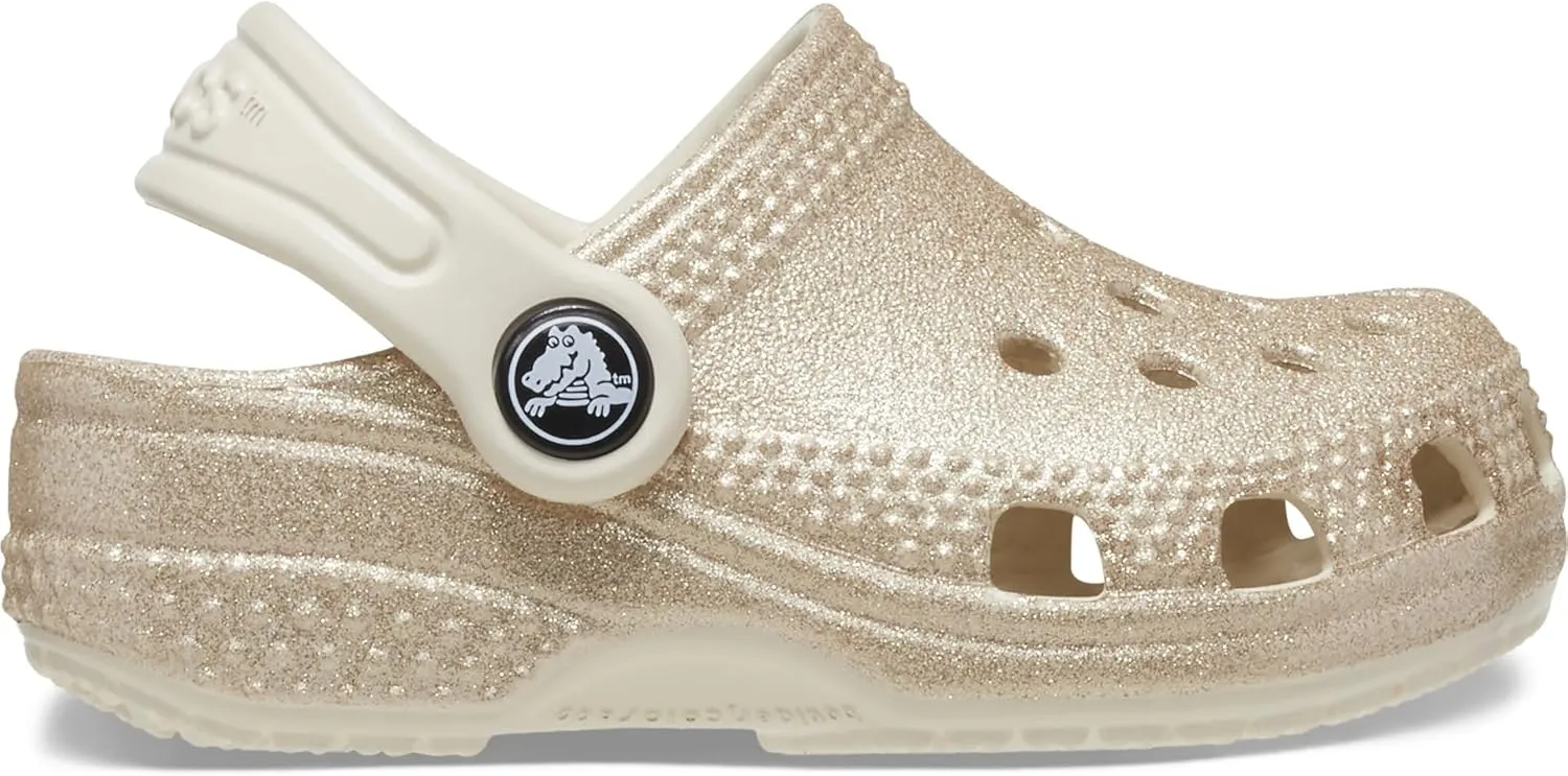 Crocs Kids' Classic Glitter Clog