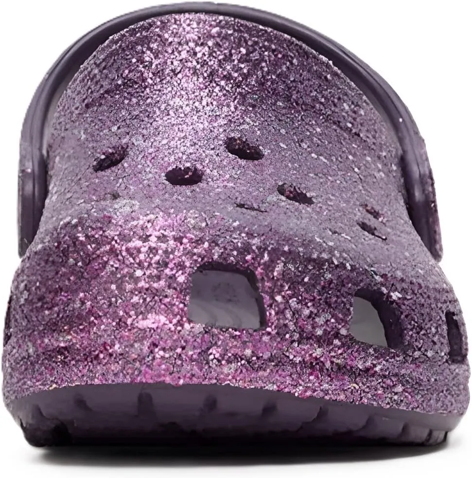 Crocs Kids' Classic Glitter Clog