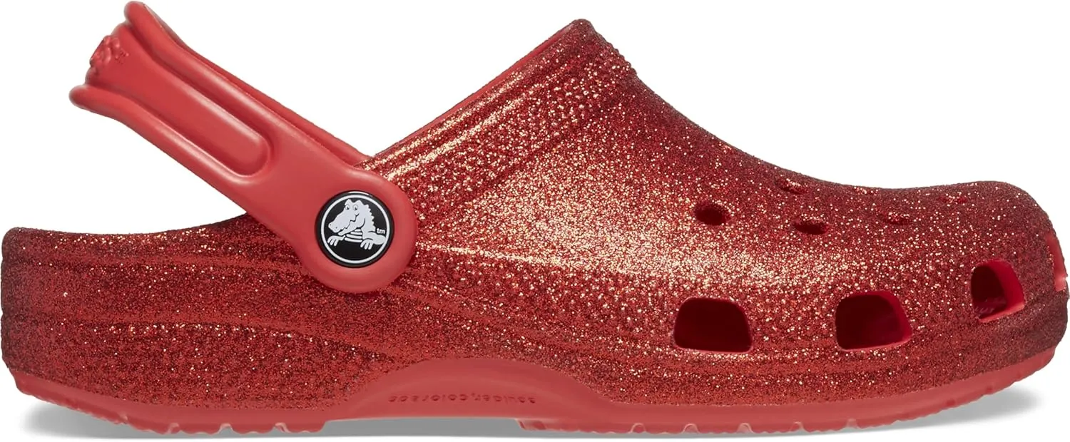 Crocs Kids' Classic Glitter Clog