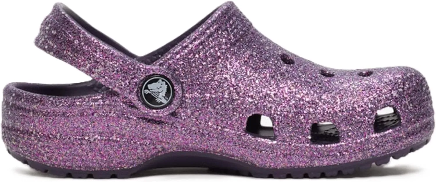 Crocs Kids' Classic Glitter Clog