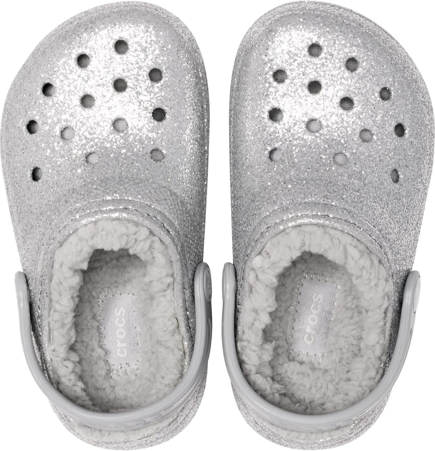 Crocs Kids Classic Lined Clogs for Toddlers - Synthetic Upper & Lining - Synthetic Outsole & Insole