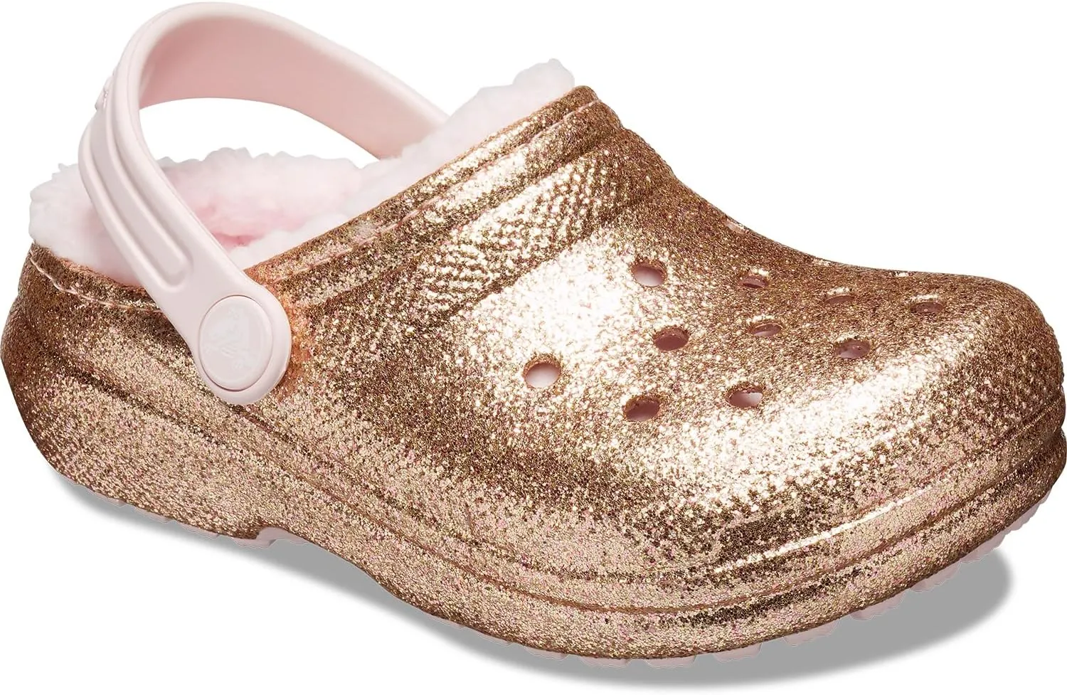Crocs Kids Classic Lined Clogs for Toddlers - Synthetic Upper & Lining - Synthetic Outsole & Insole