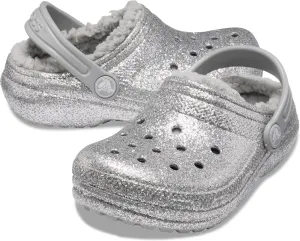 Crocs Kids Classic Lined Clogs for Toddlers - Synthetic Upper & Lining - Synthetic Outsole & Insole