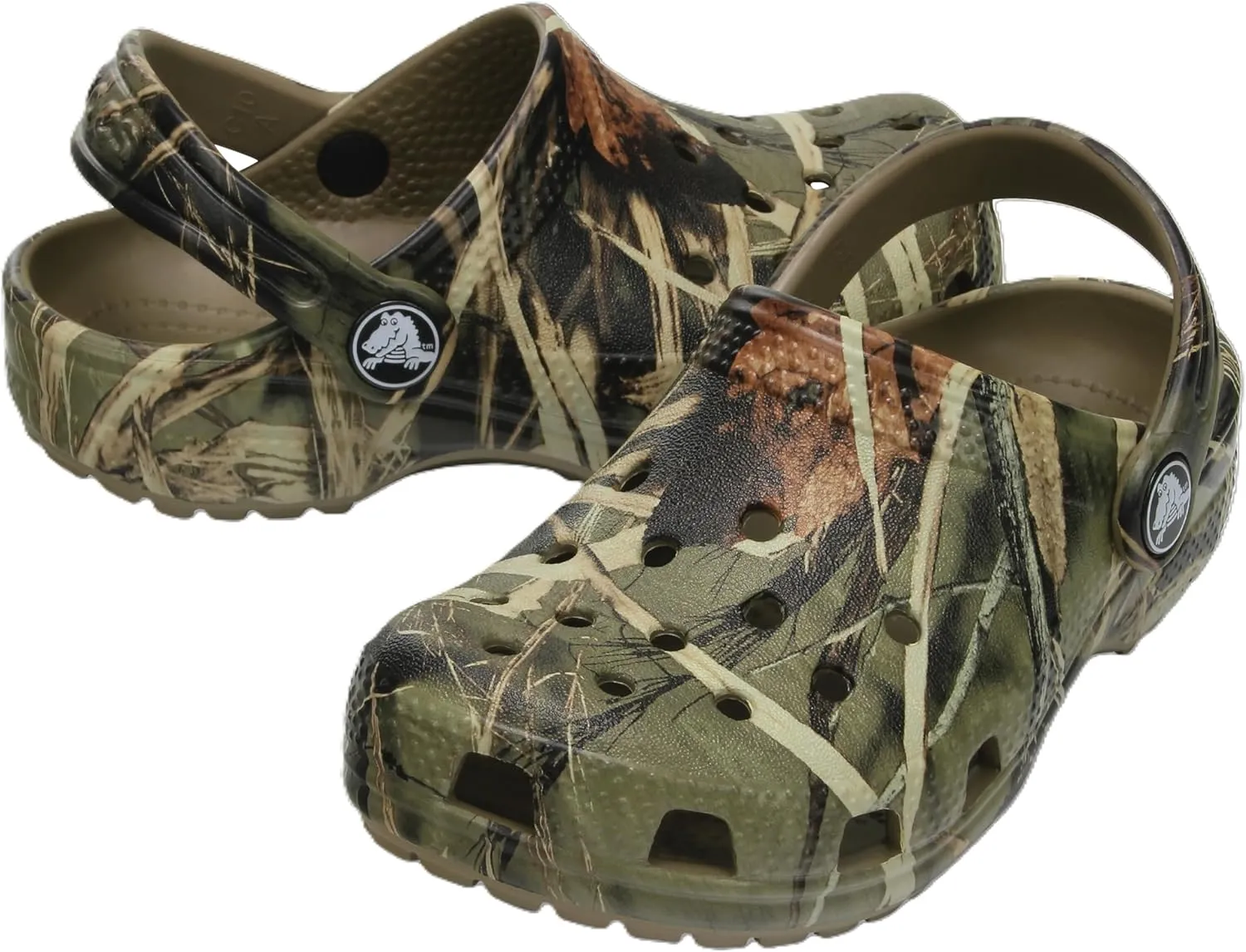 Crocs Kid's Classic Realtree Clog | Camo Shoes