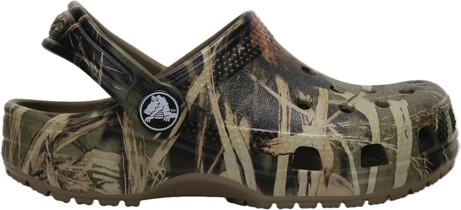 Crocs Kid's Classic Realtree Clog | Camo Shoes