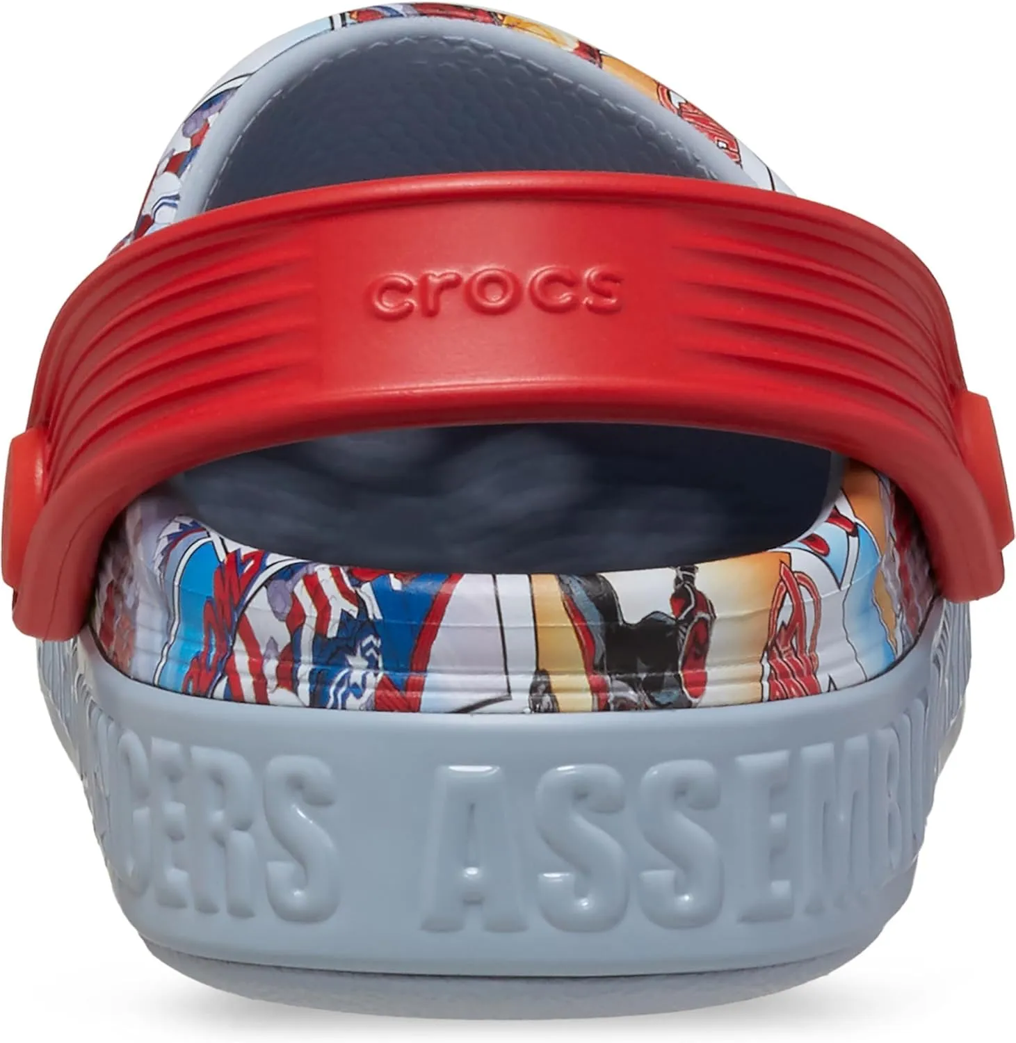 Crocs Unisex-Adult Avengers Off Court Clogs (Toddler) CLG T BluGry