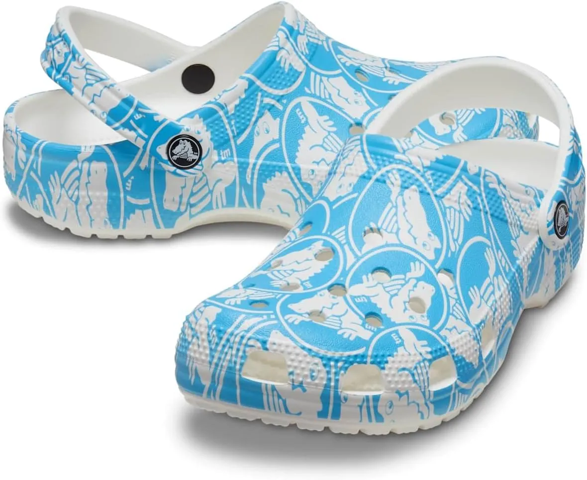Crocs Unisex-Adult Classic Duke Print Clog Vnbl