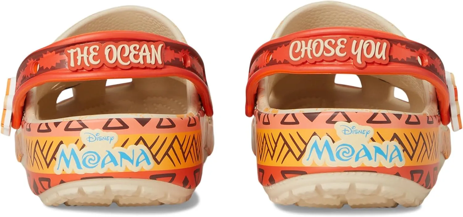 Crocs Unisex-Adult Disney Moana Classic Clogs, Shoes for Women and Men
