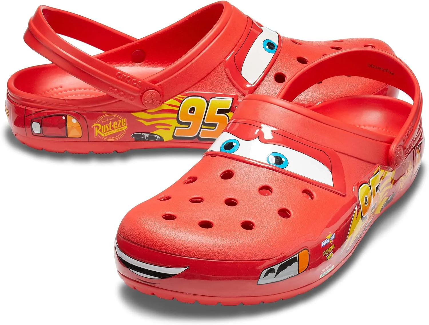 Crocs Unisex-Adult Disney Pixar Cars Lightning McQueen Clogs
