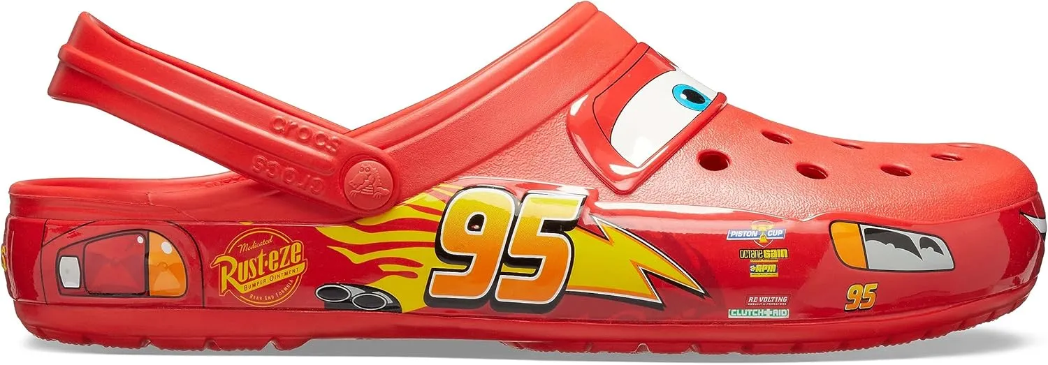 Crocs Unisex-Adult Disney Pixar Cars Lightning McQueen Clogs