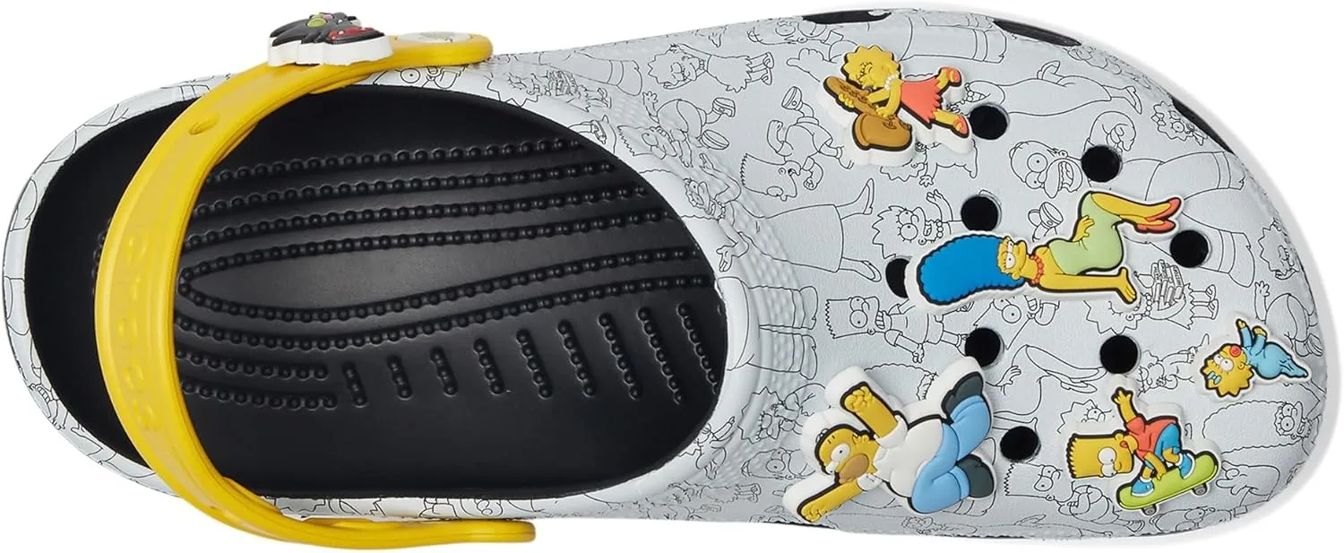 Crocs Unisex-Adult The Simpsons Classic Clog, Clogs for Men and Women