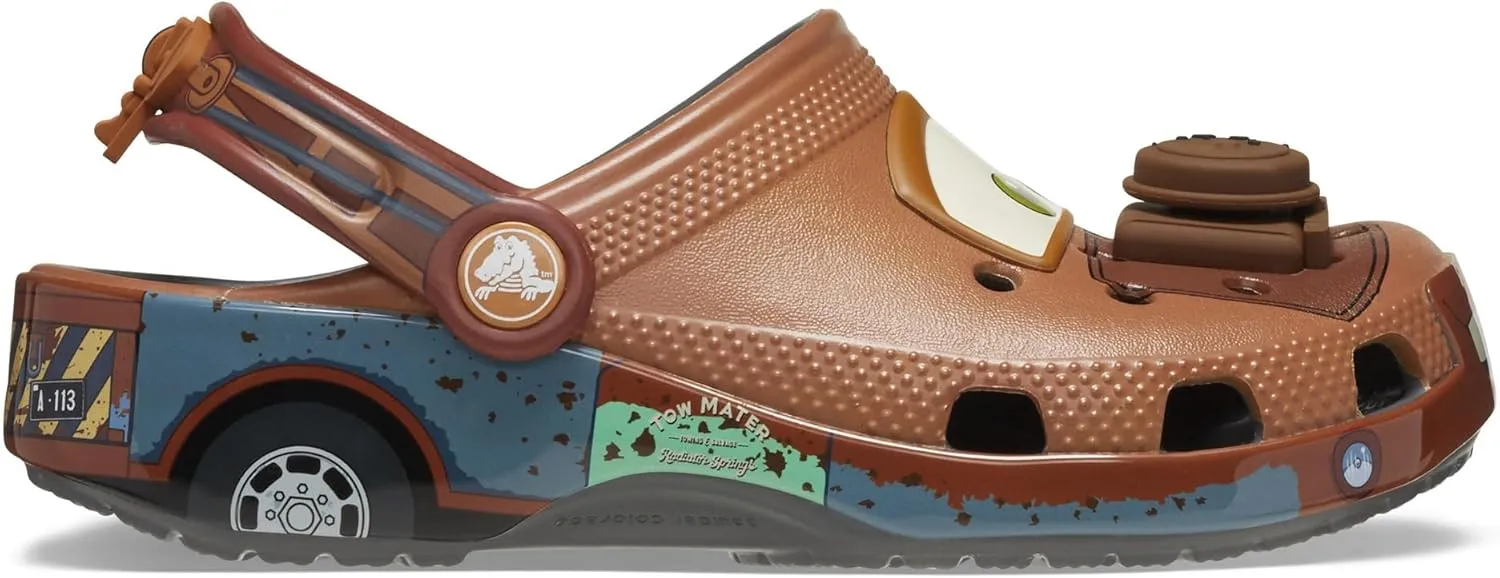 Crocs Unisex-Child Disney Cars Mater Classic Clogs
