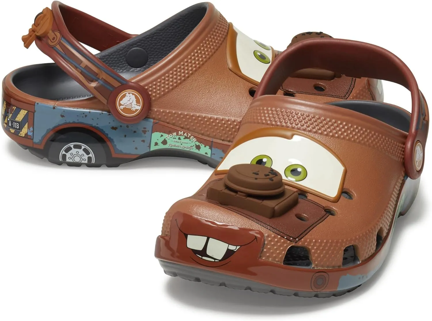 Crocs Unisex-Child Disney Cars Mater Classic Clogs