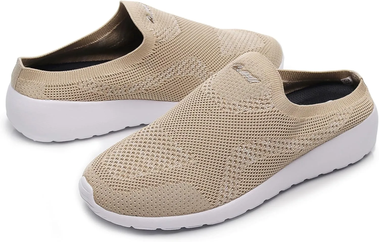 Cull4U Women's Easy 2 Walk Knit Mules Shoe