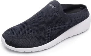 Cull4U Women's Easy 2 Walk Knit Mules Shoe