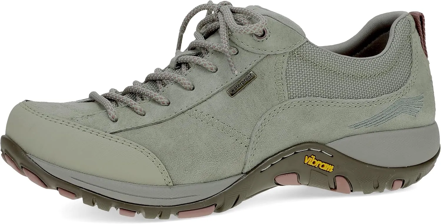 Dansko Paisley Waterproof Outdoor Sneakers for Women – Comfortable, Breathable Walking Shoes with Arch Support – Stain Resistant Sneakers with Slip Resistant Rubber Outsole – Great for Hiking