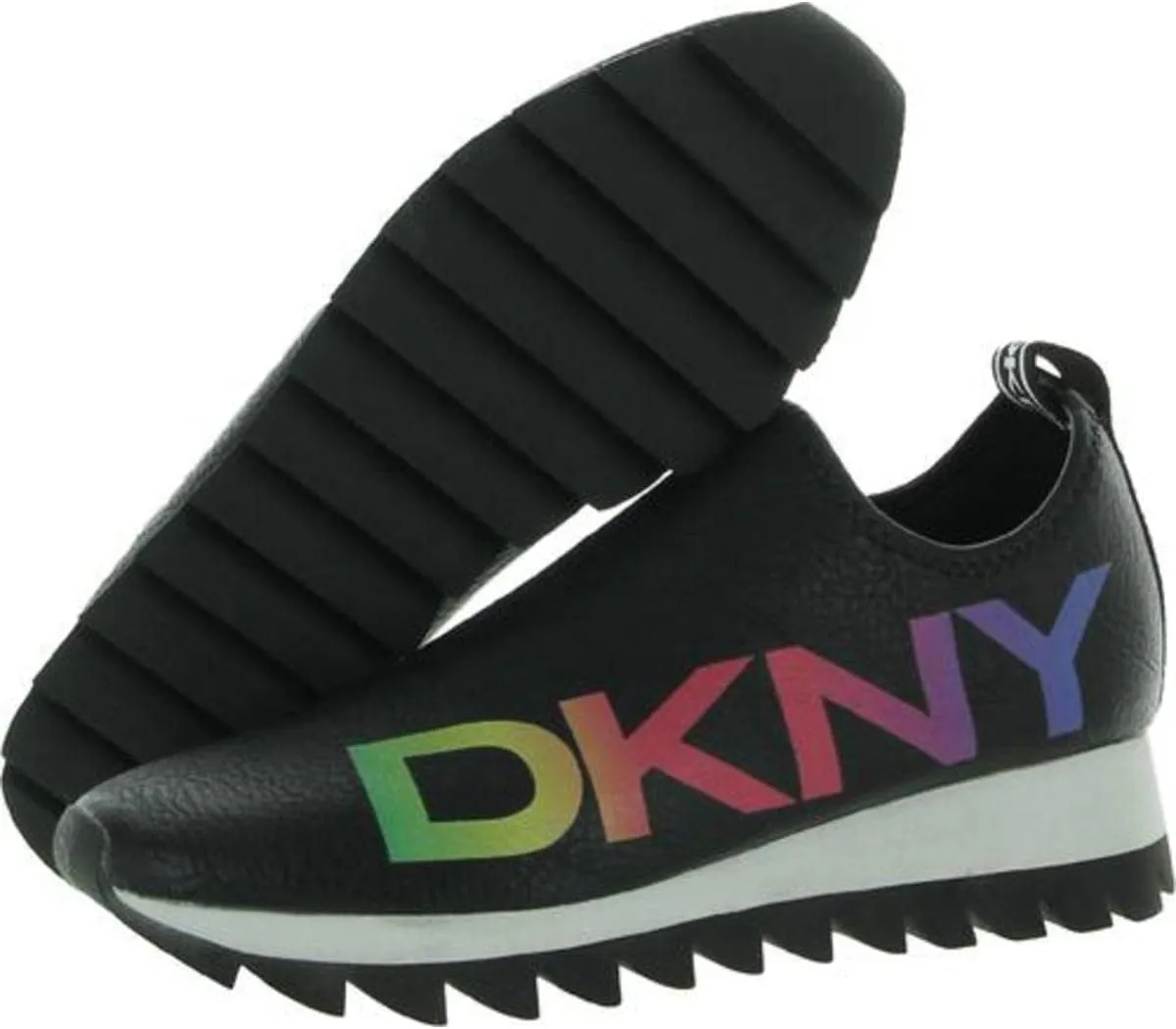 DKNY Women's Lightweight Slip On Comfort Sneaker