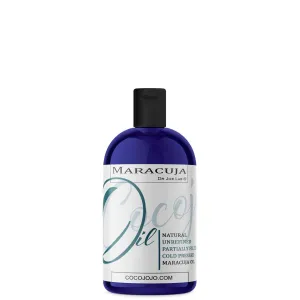 Dr Joe Lab Maracuja Oil - Pure, Unrefined, Partially Filtered, Cold Pressed, Non-GMO, Passion Fruit Seed Carrier Oil - 8 oz - for Skin, Hair, Nails, Body, Face & Beard