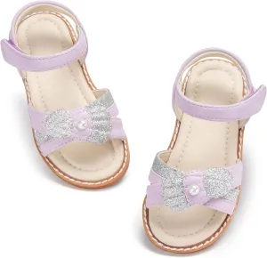 ESTINE Girls Sandal Dress Shoe for Toddler/Little Kid Party School Shoe