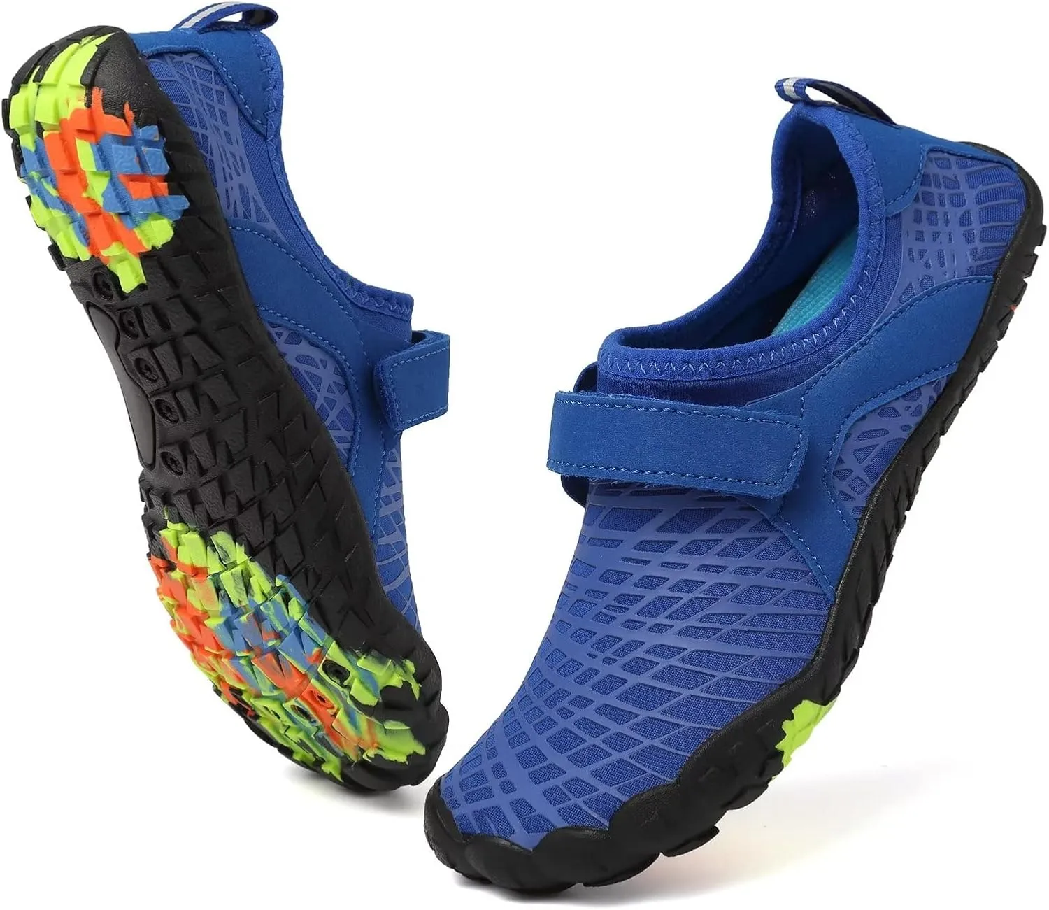 FANTURE Girls & Boys Water Shoes Lightweight Comfort Sole Easy Walking Athletic Slip on Aqua Sock(Toddler/Little Kid/Big Kid)