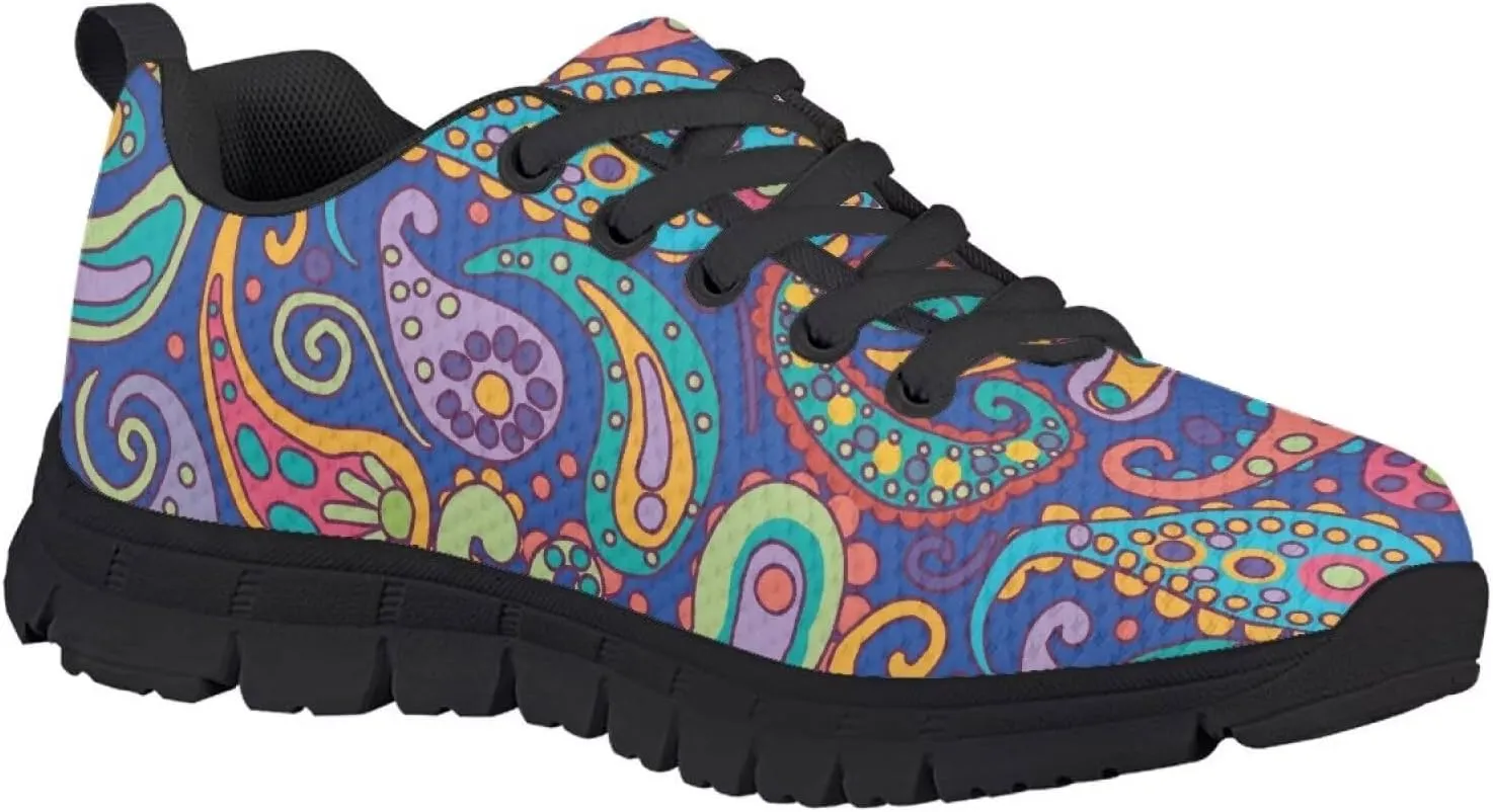 Girls Athletic Shoes Kids Slip on Shoes Girls 3-10 Years Old Toddler Sneakers Black